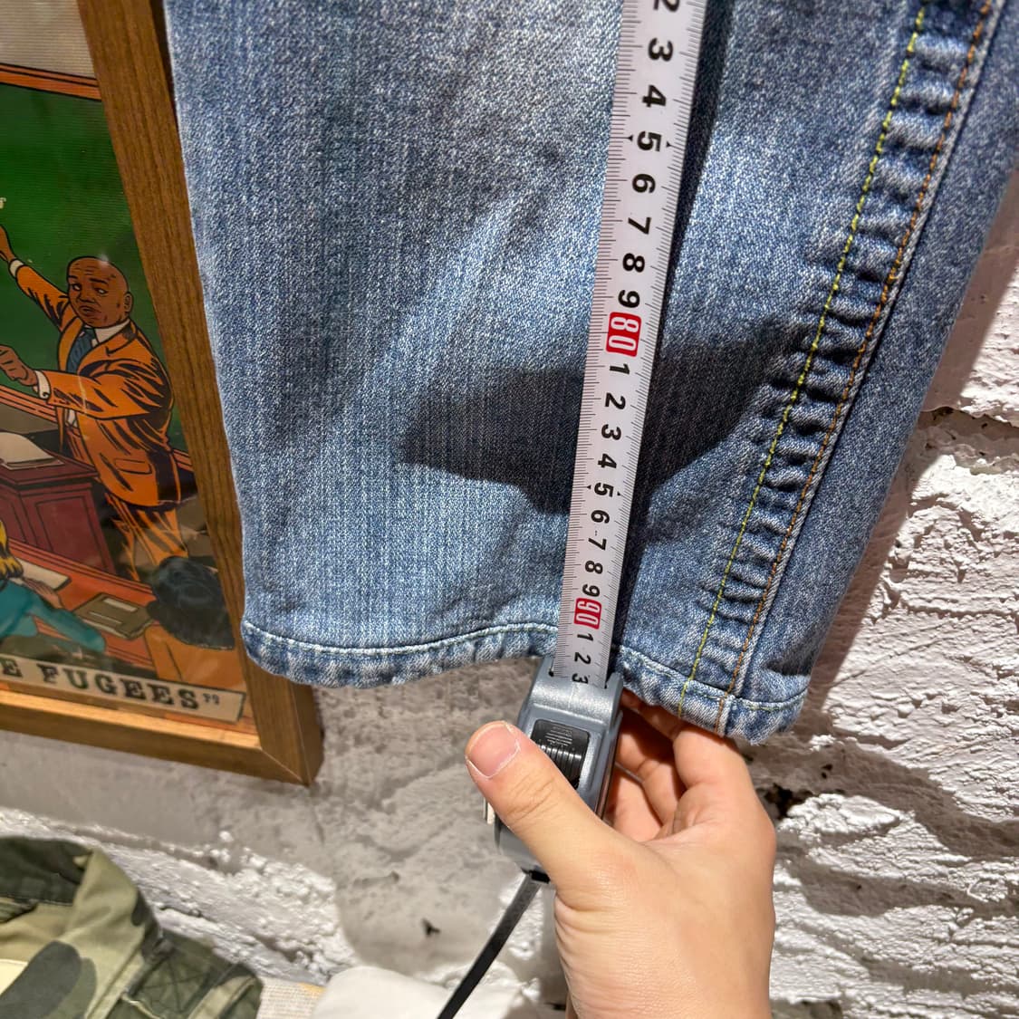 트루릴리젼 made USA 데님팬츠  상품이미지9