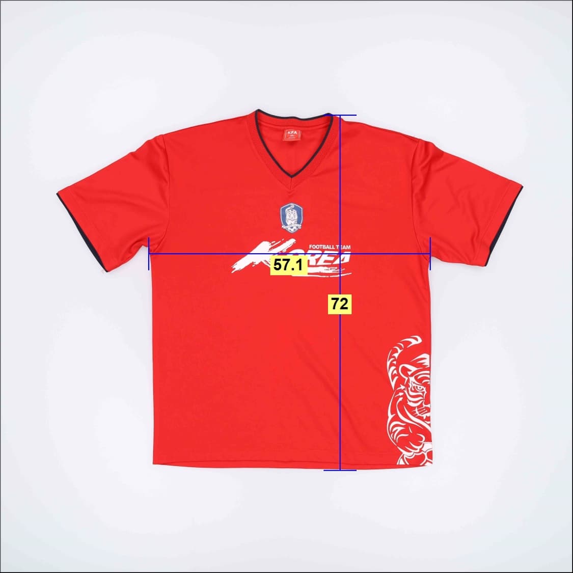 XXL 코리아 투혼 유니폼 0304H1 상품이미지6