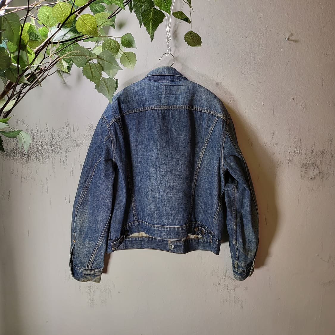 80s 리바이스 데님 자켓 (XL) made in USA 상품이미지6