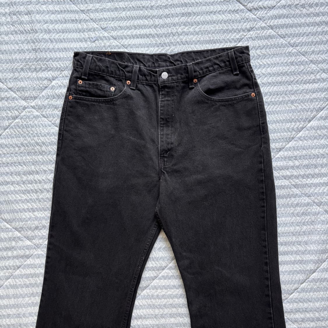 90s 빈티지 리바이스 517 블랙 허리46cm 상품이미지3