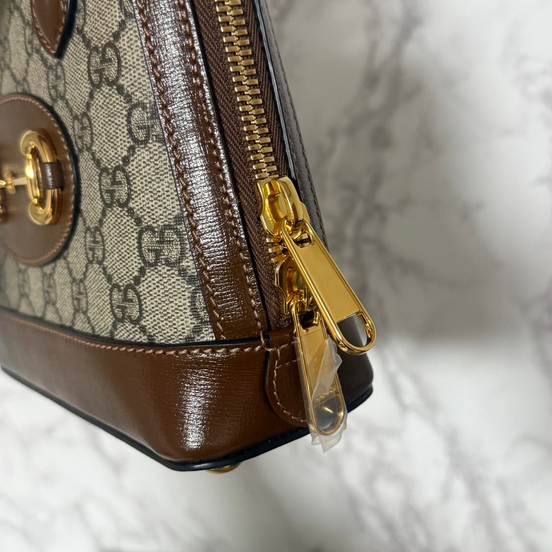 새상품 구찌 홀스빗 1955미니 탑 핸들백 정품 상품이미지3