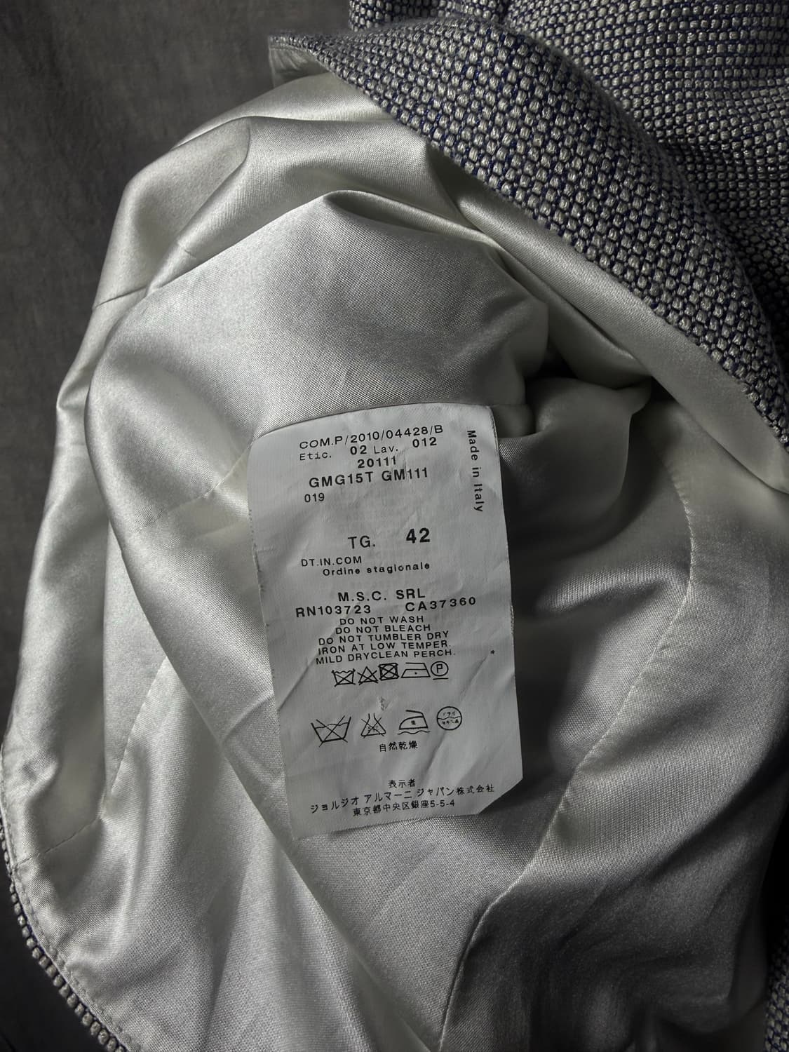 Armani Collezioni Asymmetric Jacket 상품이미지7