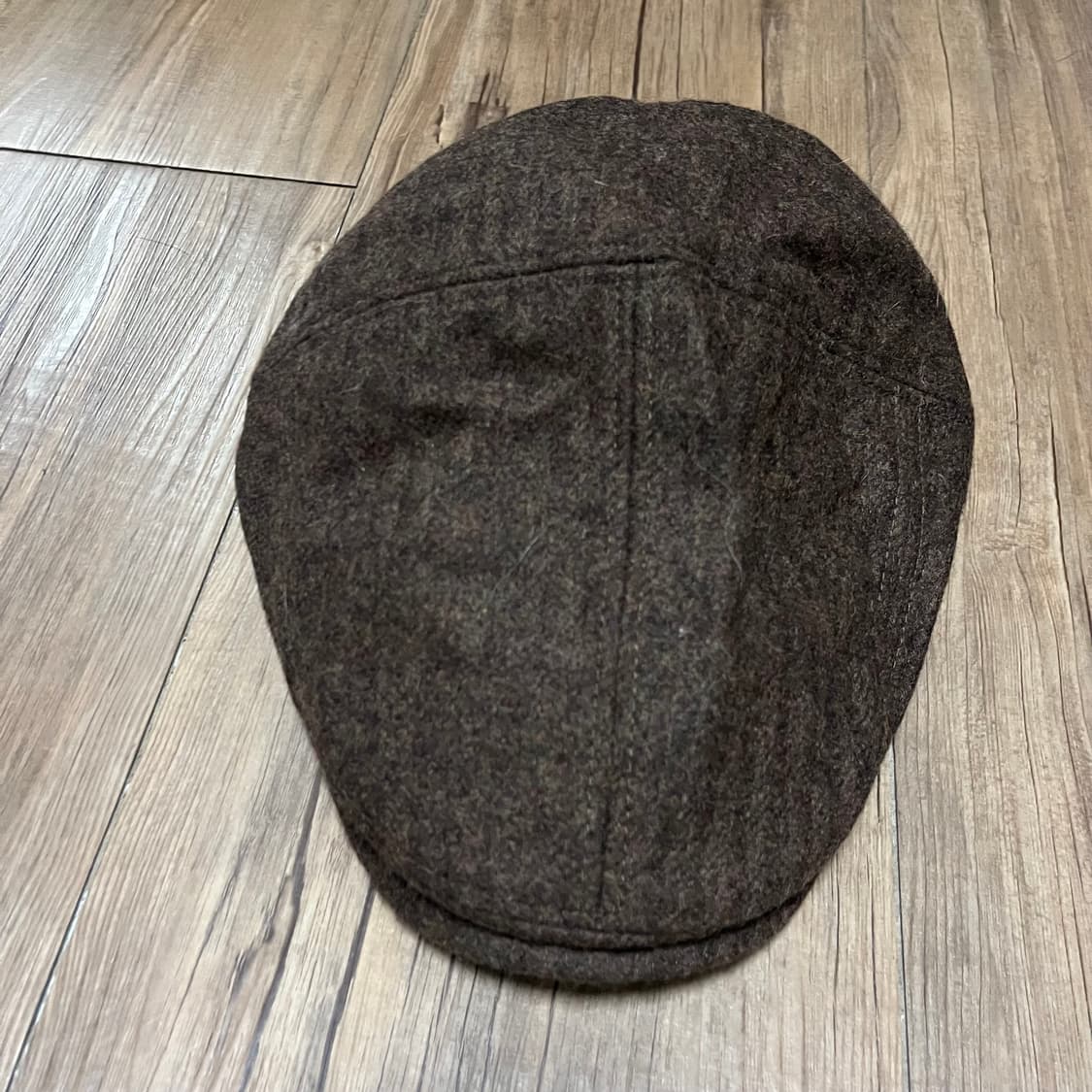 Vintage brown hunting cap 상품이미지2