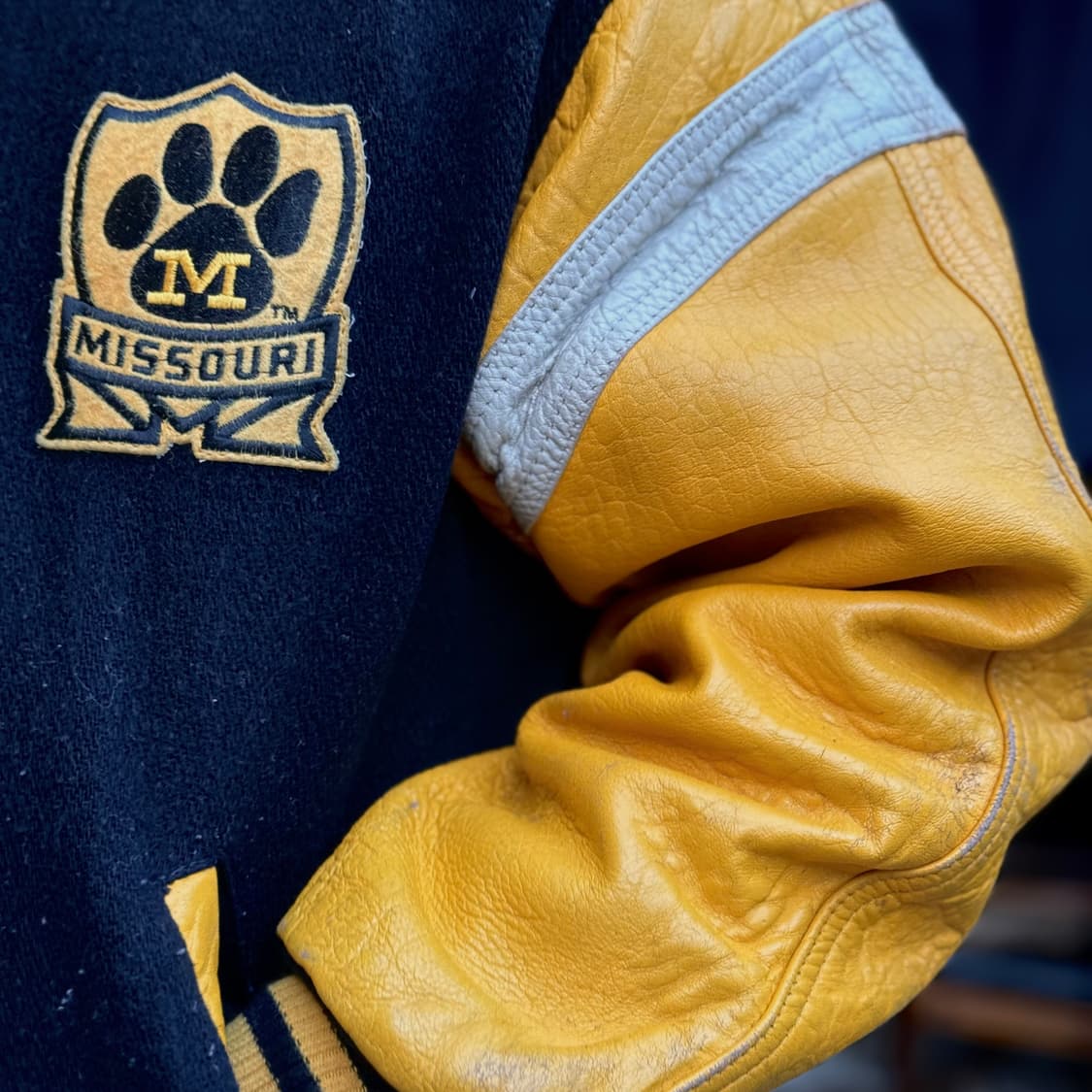 Coopoer Collegiate 미주리 타이거즈 바시티 자켓 L 상품이미지10