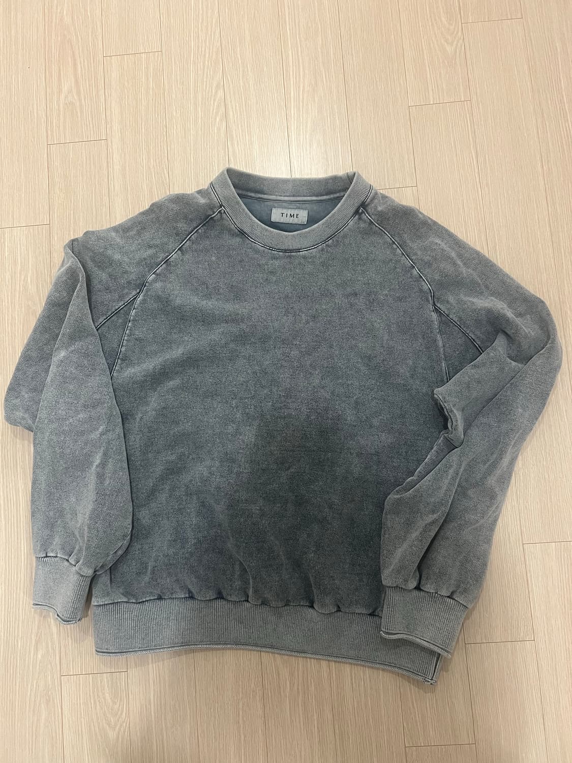 23SS 타임옴므 워시드 스웻셔츠 100 상품이미지4
