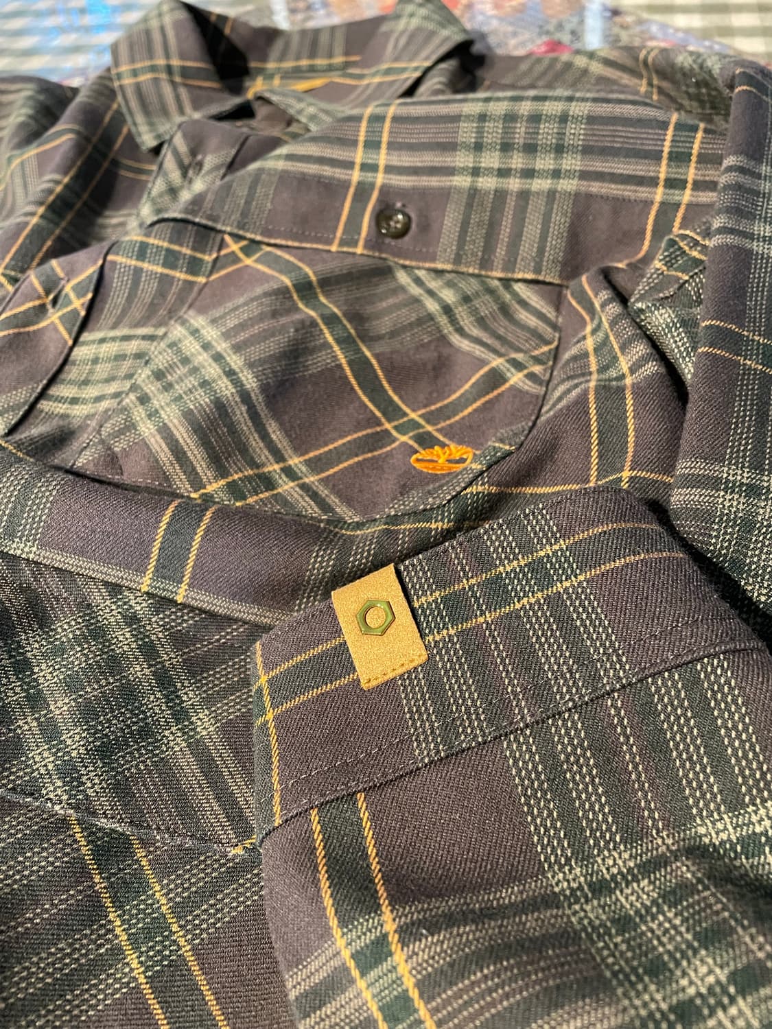 팀버랜드 유틸리티 포켓 체크셔츠 상품이미지3