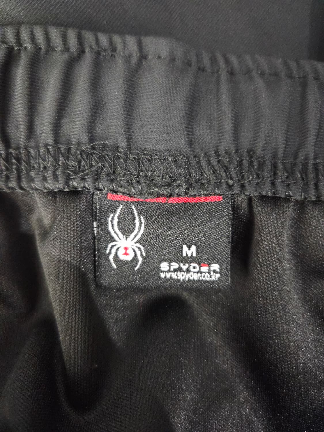SPYDER 스파이더 블랙 트레이닝 팬츠 상품이미지7