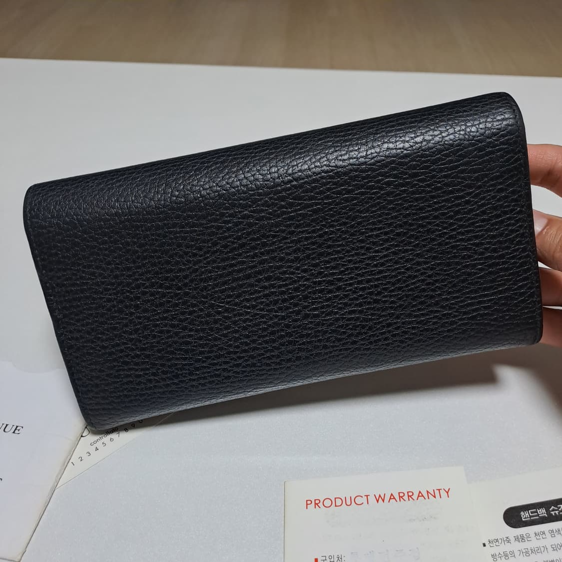 [100%/정품] 구찌 GG 마몽 장지갑 블랙, 구찌지갑,구찌장지갑 상품이미지6