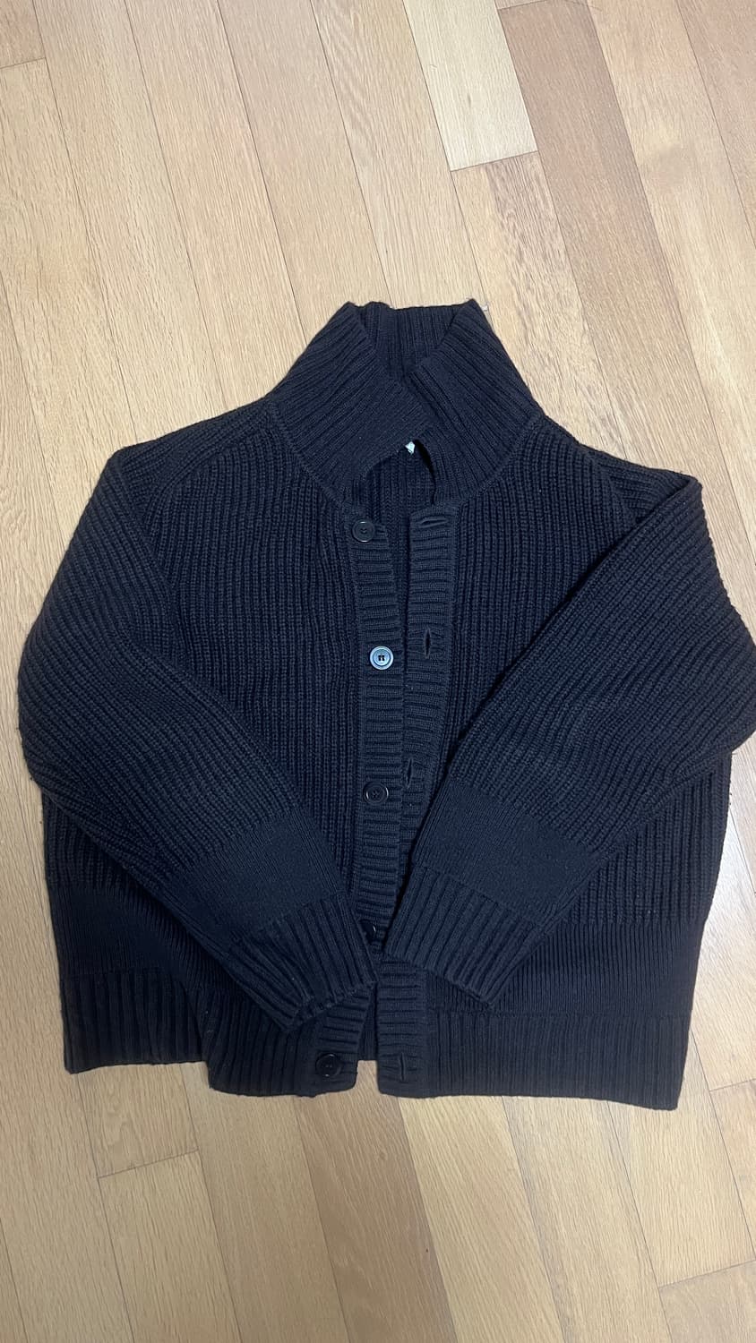 COS 릴렉스핏 니트 가디건 브라운 L 사이즈팝니다 상품이미지1