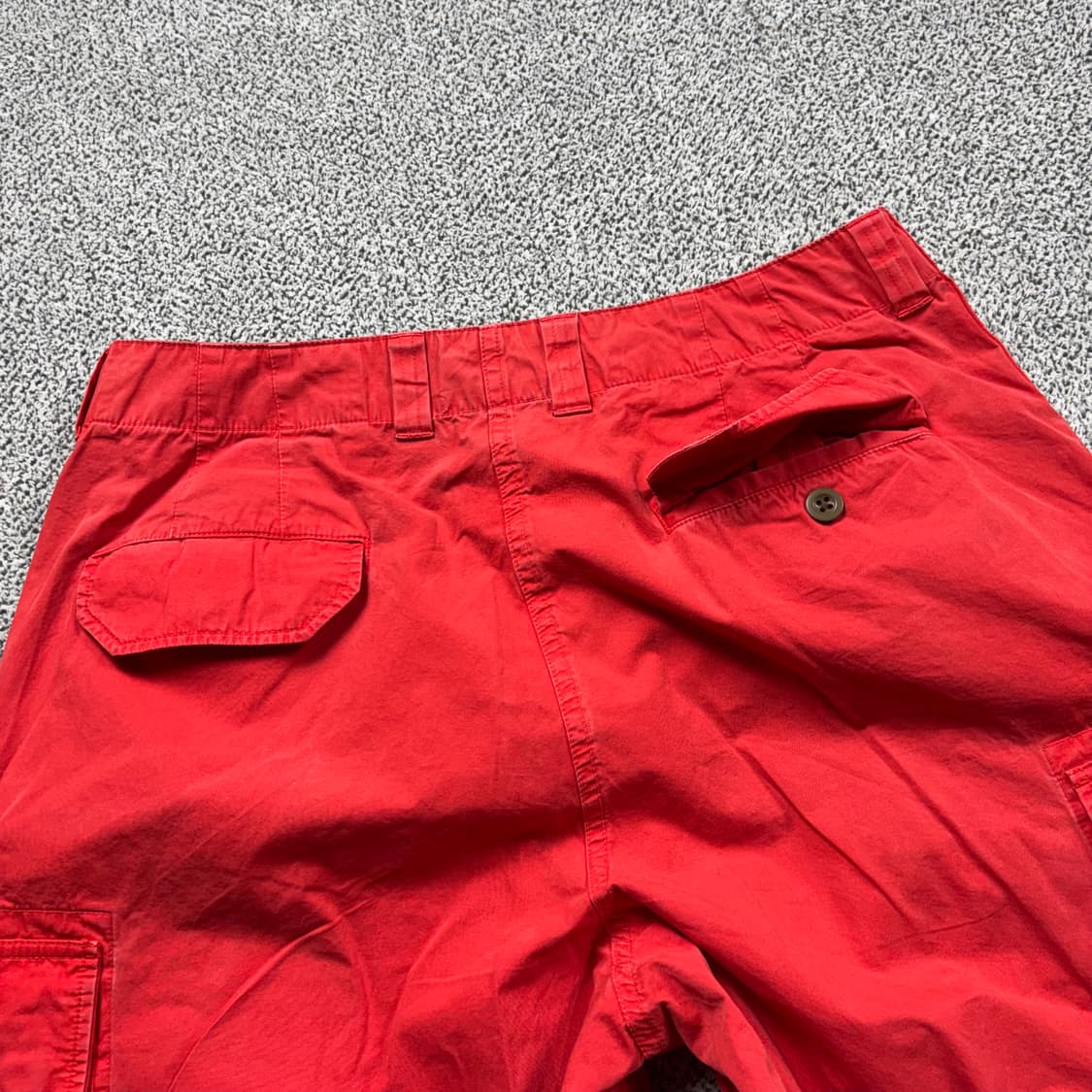 폴로 랄프로렌 00s 더블니 레드 카고 팬츠 상품이미지3