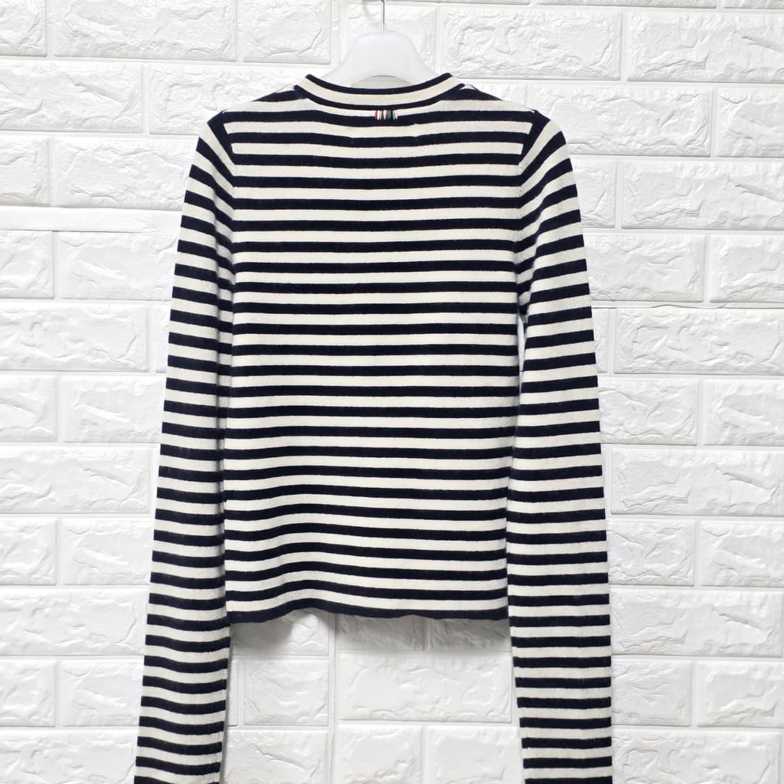 택포_ 캐시미어 스트라이프 니트 S 상품이미지4