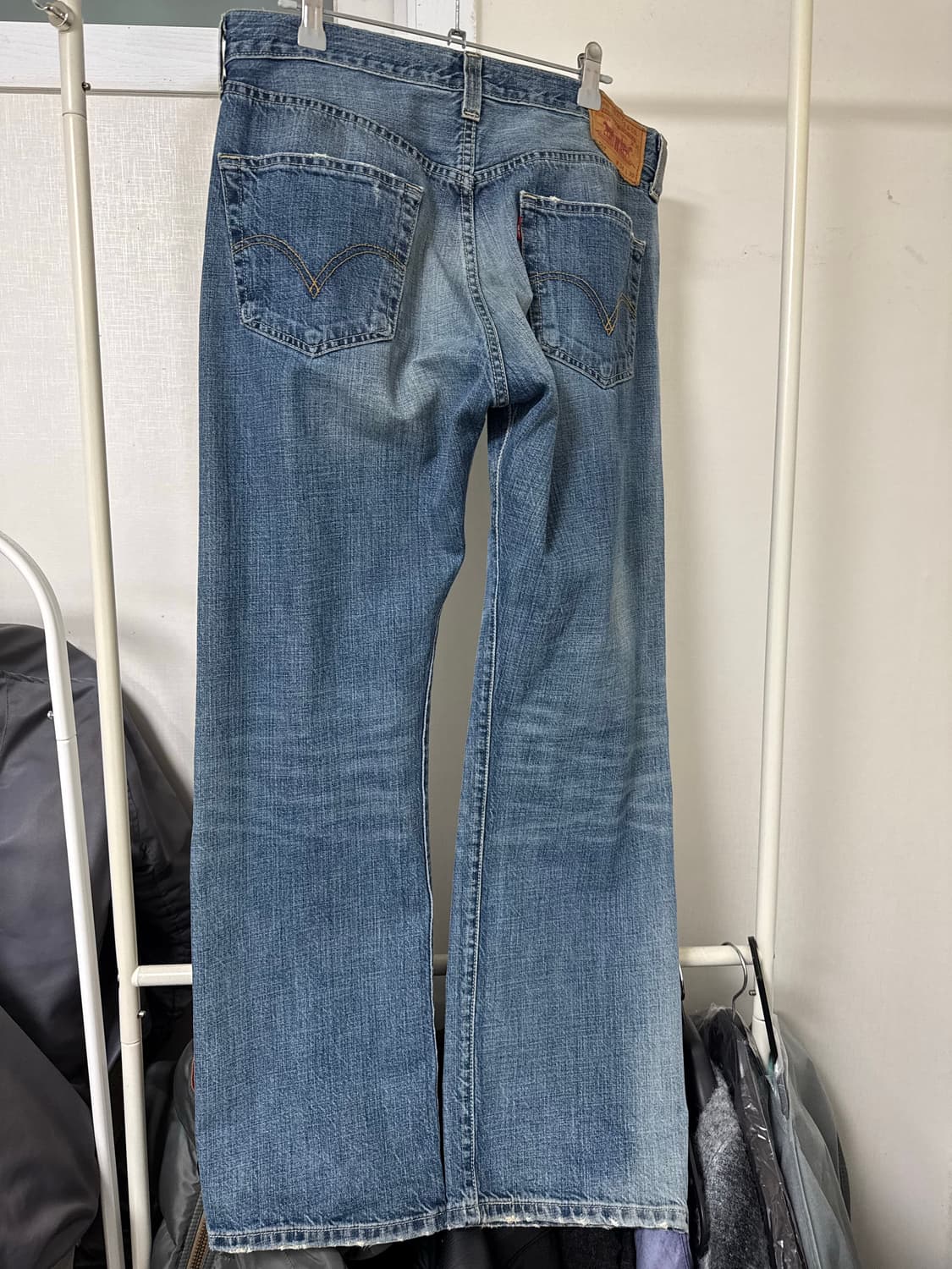 O0s Levis 리바이스 501버튼플라이 스트레이트 데님 팬츠 상품이미지1