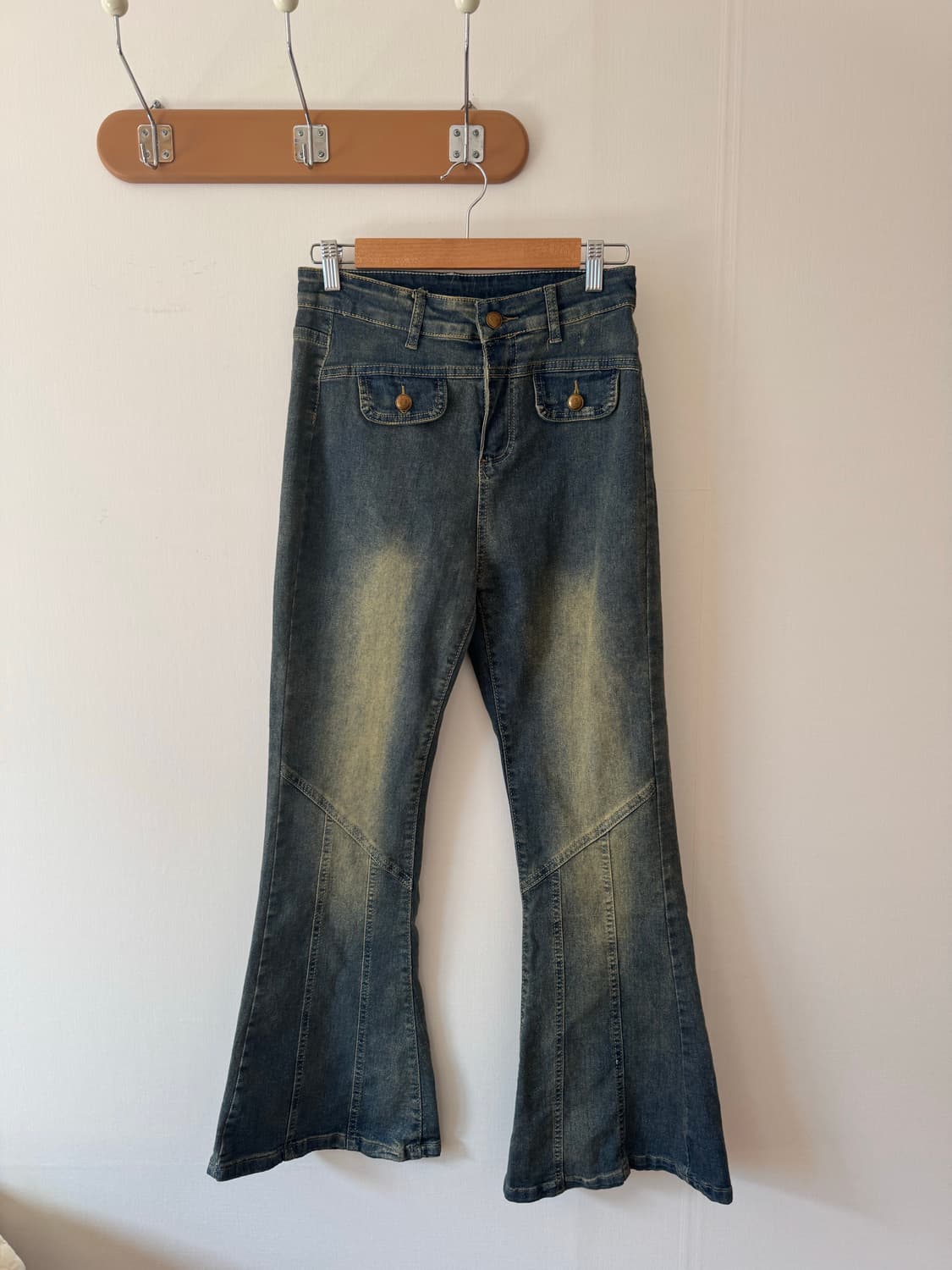 데님 부츠컷 팬츠 상품이미지5