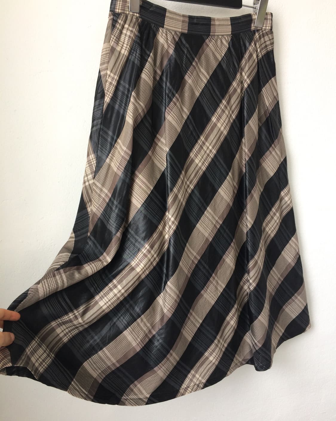 Check pattern skirt 상품이미지3