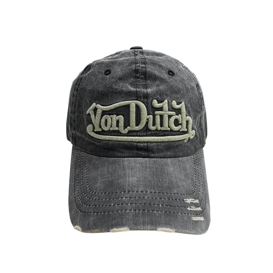 본더치 y2k 그런지 다크그레이 볼캡 상품이미지6
