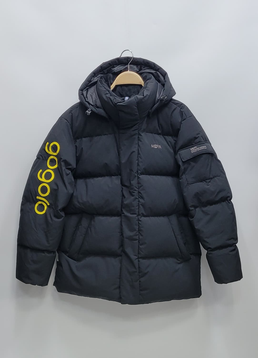 NEPA 24FW 네파 블랙 아웃도어 푸퍼 다운 패딩 / 남 95 블랙
 상품이미지1