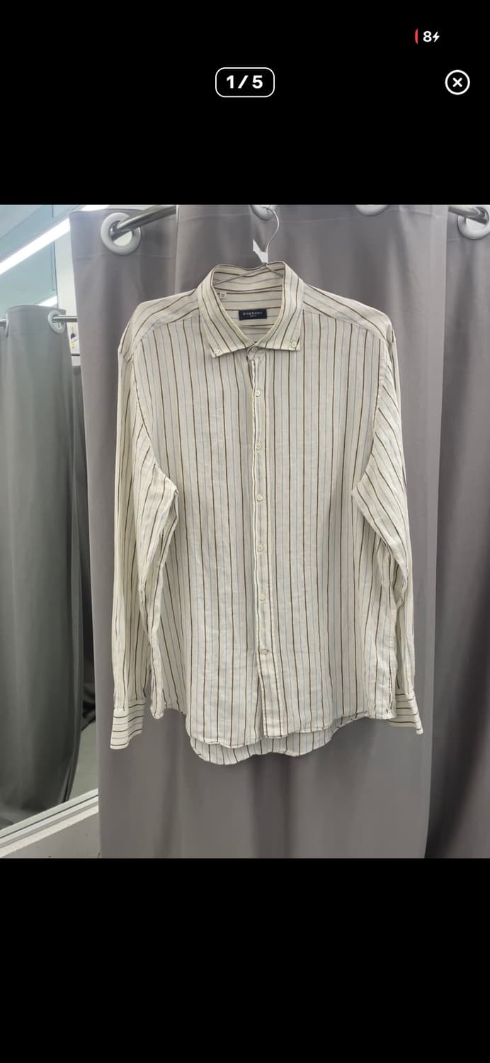 지방시 스트라이프 셔츠 상품이미지1