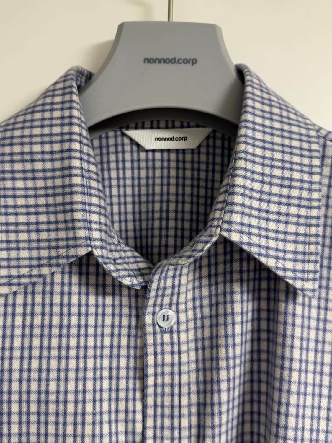 [2] 논노드 플렉시블 스트링 셔츠 스카이 블루 상품이미지4