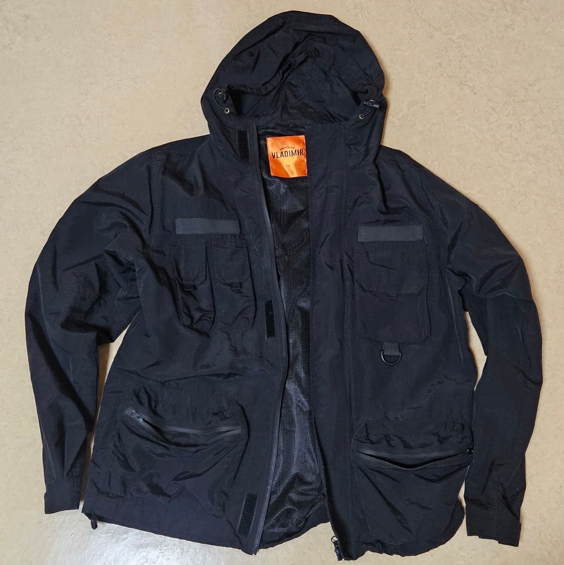 디미트리 블랙 블라디미르 멀티 포켓 테크니컬 자켓 상품이미지3