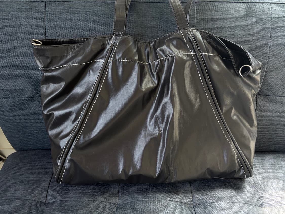 마뗑킴 빅 코팅백 상품이미지2