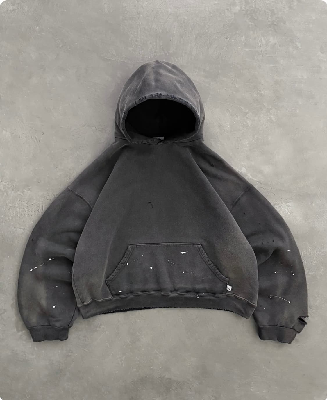 [L] 아킴보클럽 와치 피커 디스트레스드 후드 상품이미지2