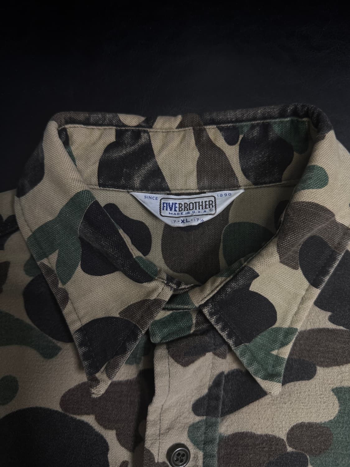 파이브 브라더 five brother 카모 camo shirt 상품이미지4