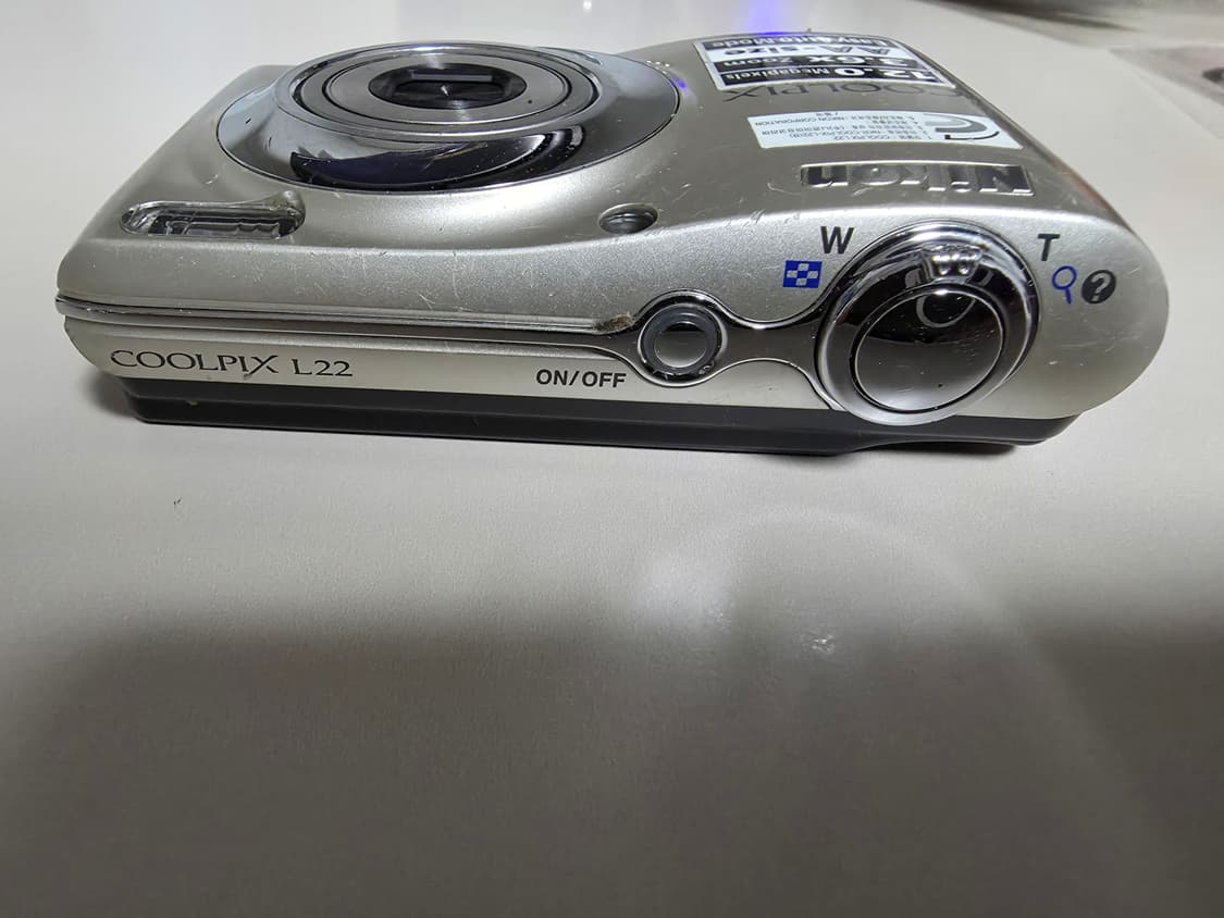 니콘 쿨픽스 L22 빈티지 레트로 디지털카메라 상품이미지2