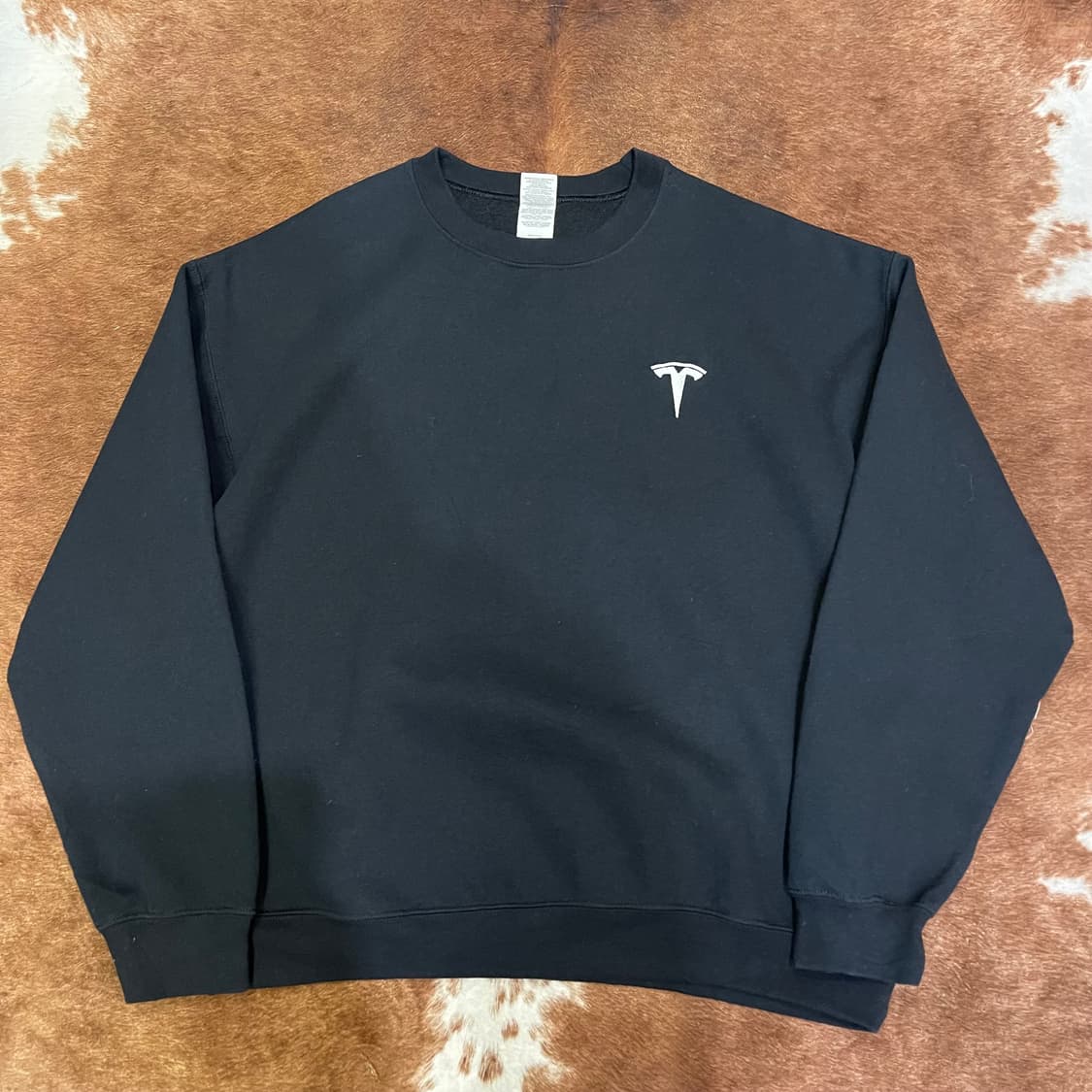 테슬라 로고 맨투맨ㅏ 상품이미지1