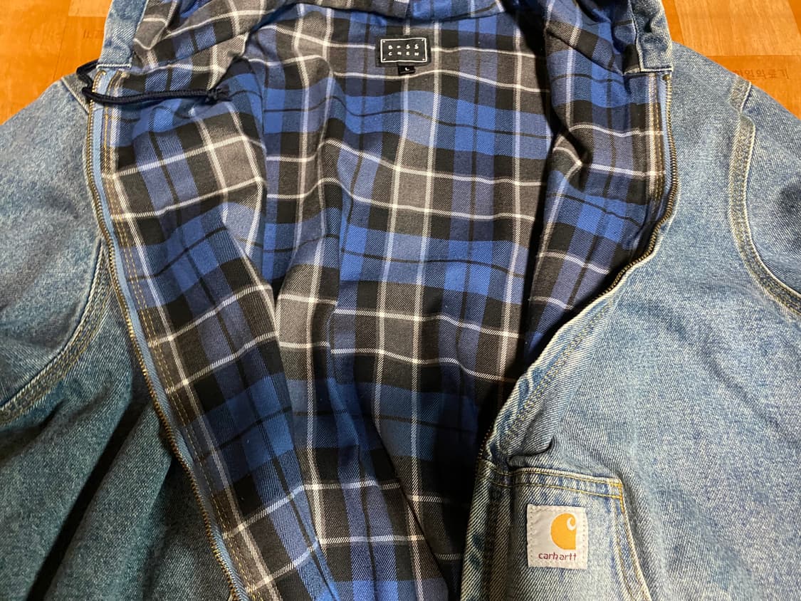 carhartt x boss chen 데님후드집업 상품이미지5