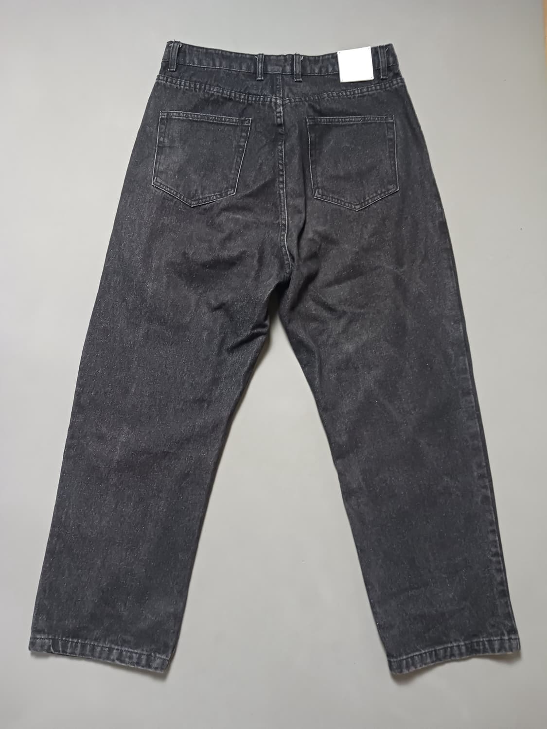 [32] 라퍼지스토어 와이드 블랙진 청바지 상품이미지7