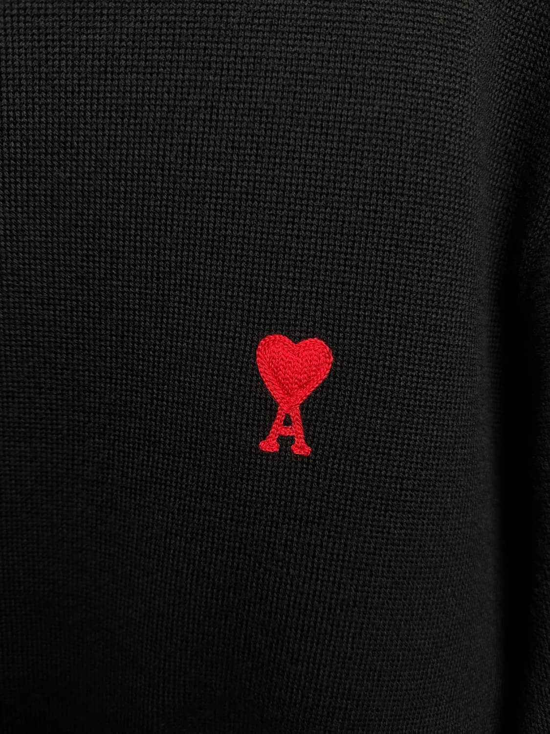 아미 니트 블랙 L 사이즈 (100~105) 상품이미지3