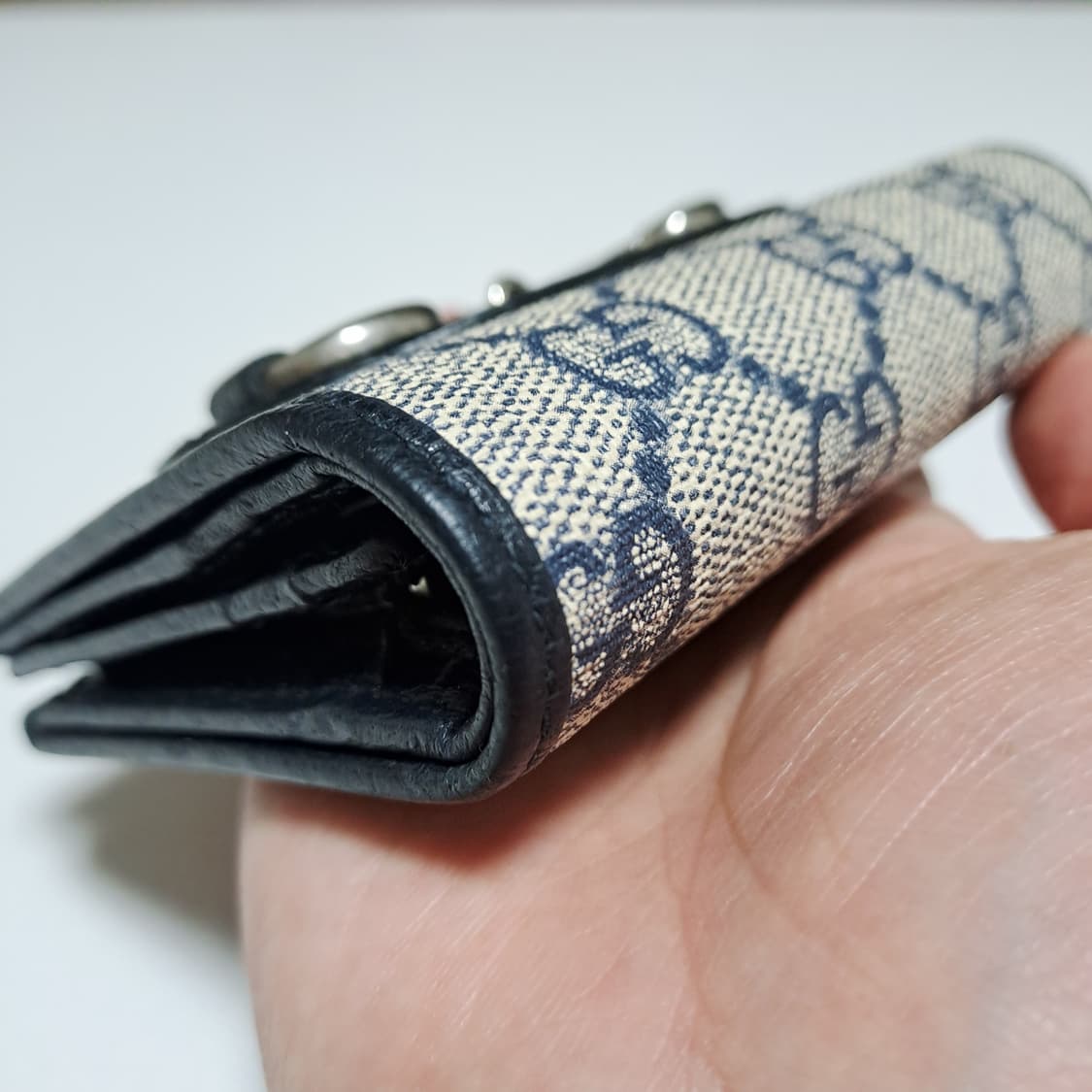 [100%/정품] 구찌 홀스빗 네이비 은장 지갑, 구찌지갑,구찌카드지갑 상품이미지7