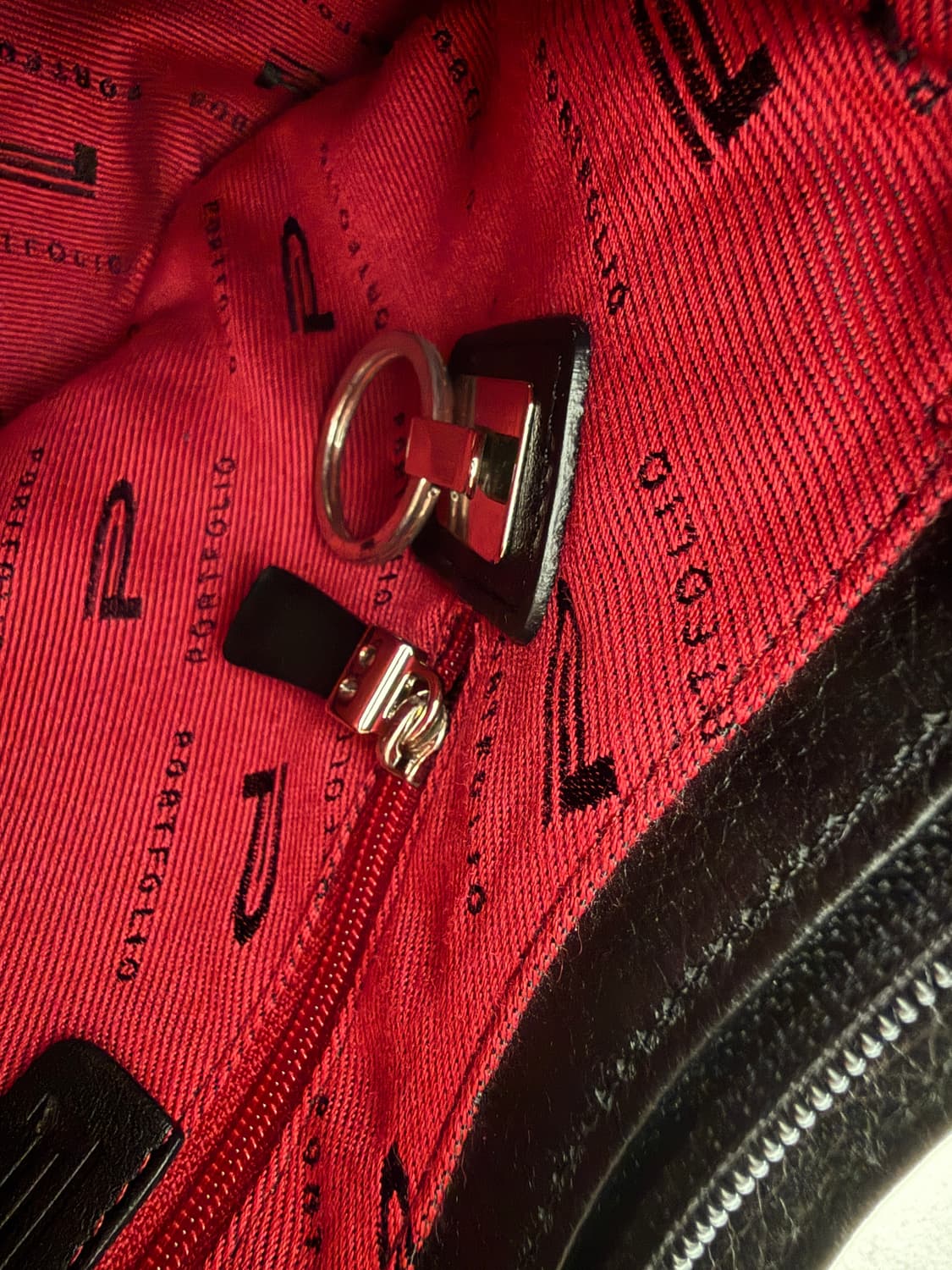 Pre owned 레더 숄더백 상품이미지8