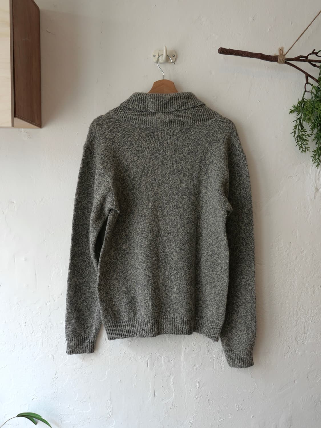 엔지니어드 가먼츠 숄카라 니트 상품이미지3