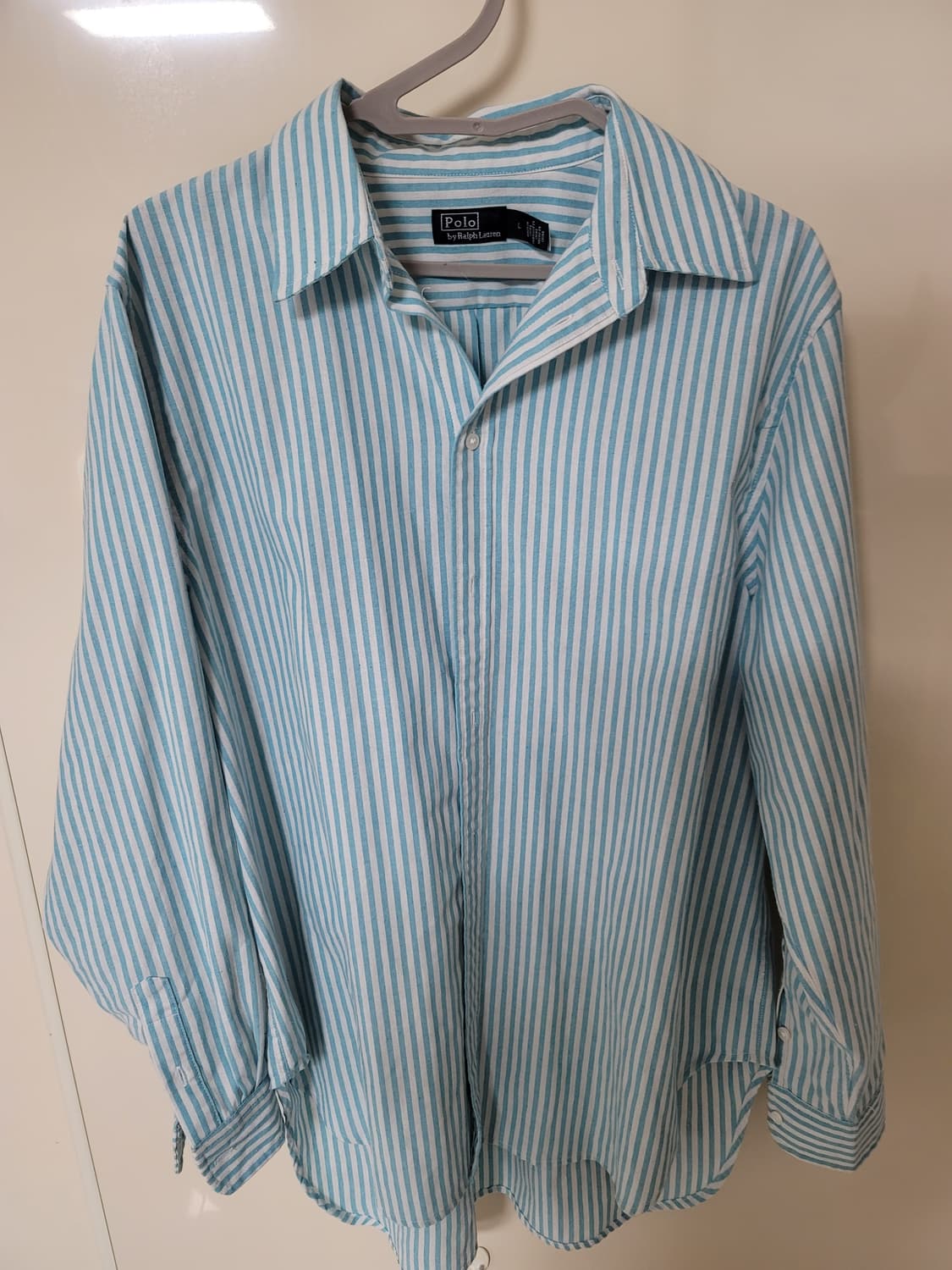 폴로 스트라이프 셔츠 L 105정사이즈 상태굿
 상품이미지1