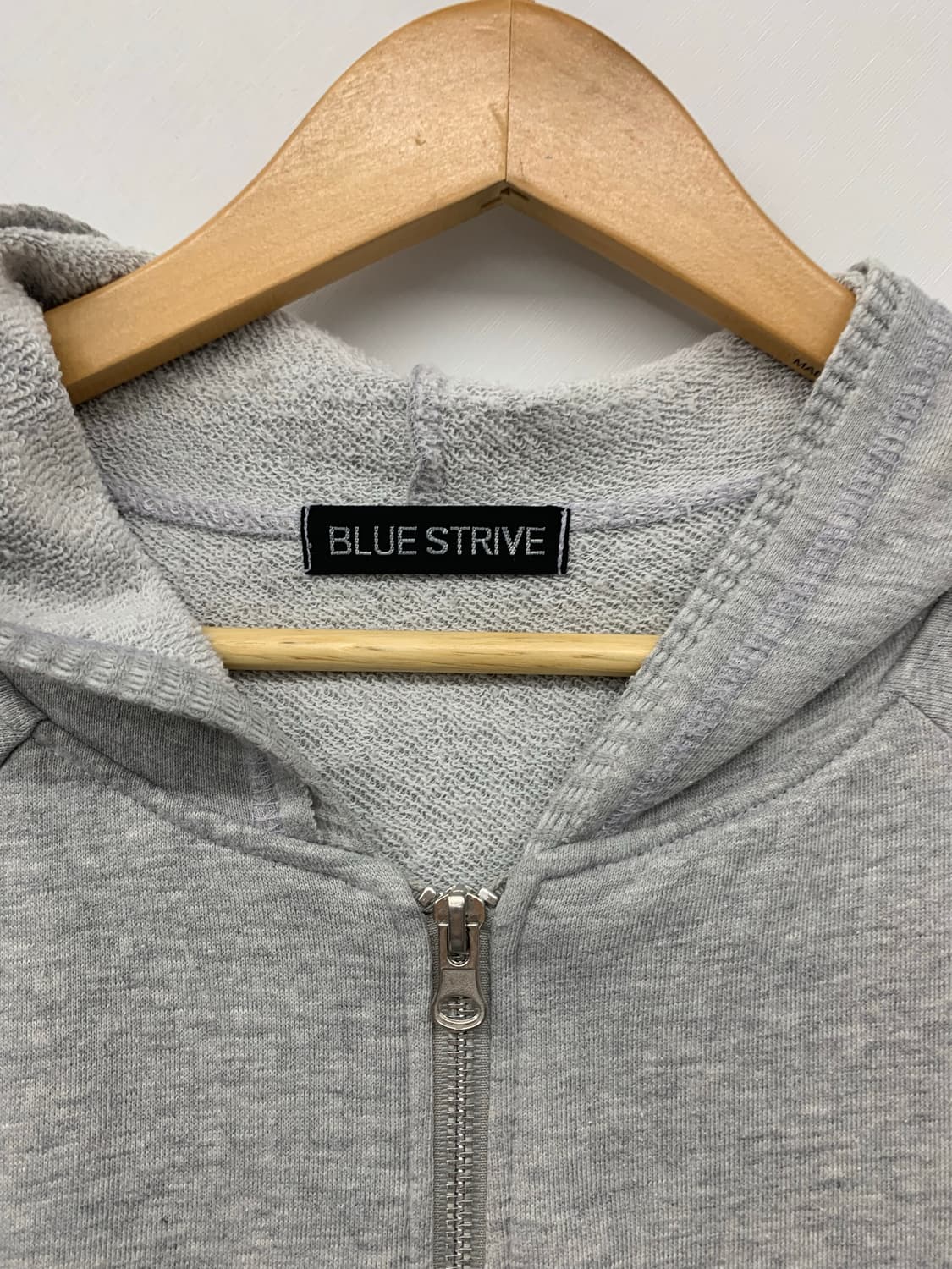 Blue strive y2k 펑크 프린팅 롱후드 상품이미지4