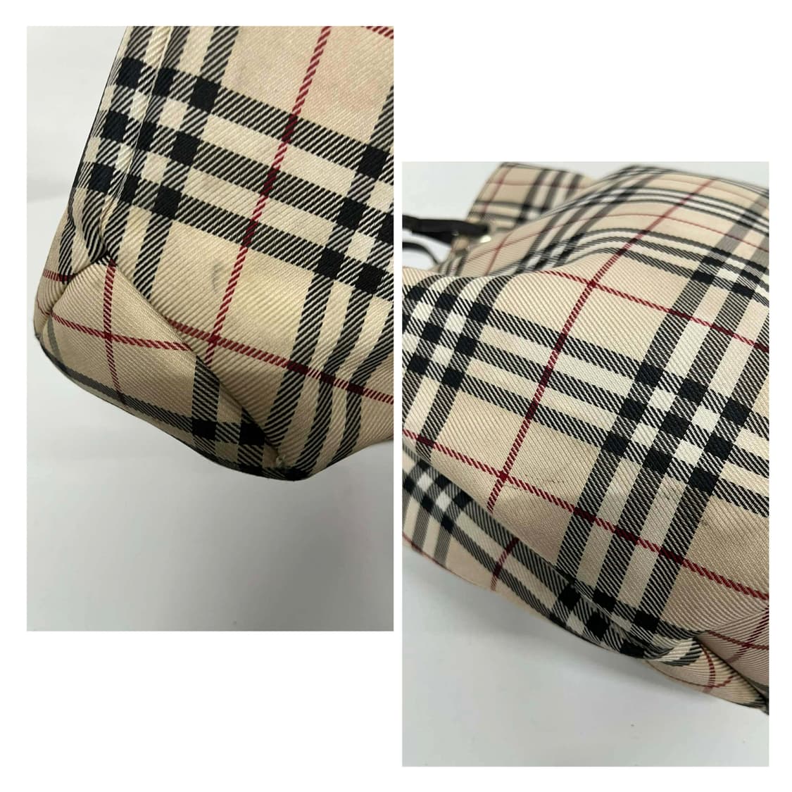 버버리 노바체크 블루라벨 숄더 토트백 상품이미지9