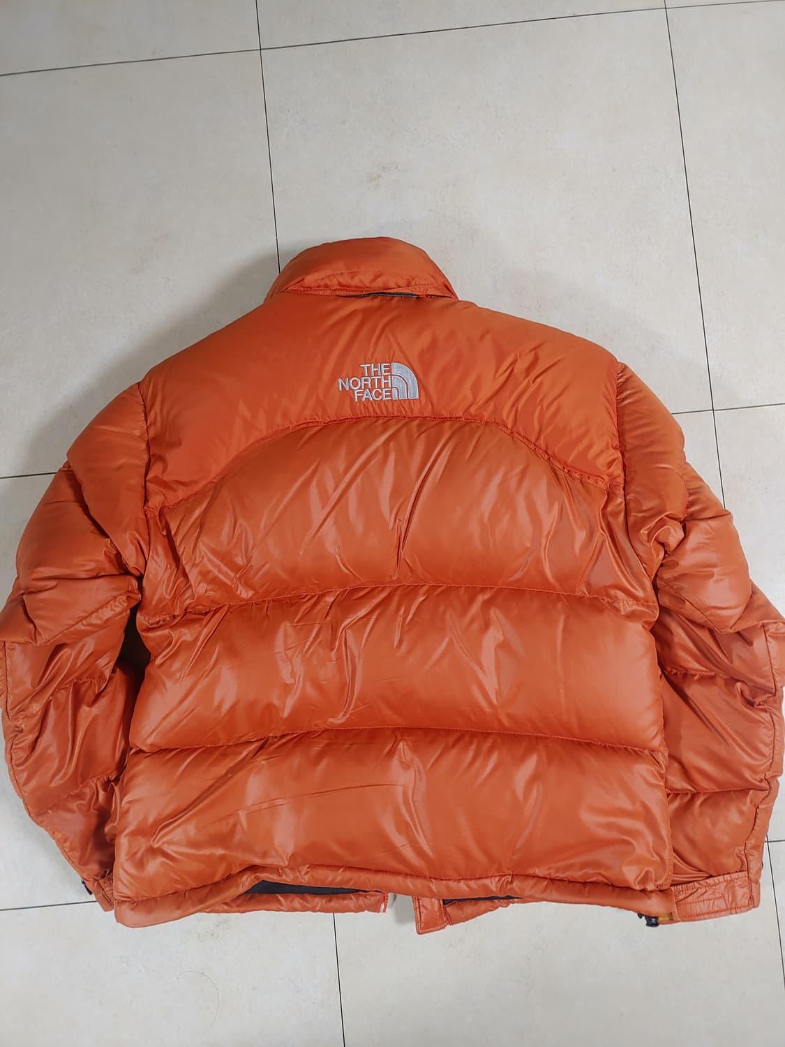 노스페이스 센터로고 오렌지 상품이미지1