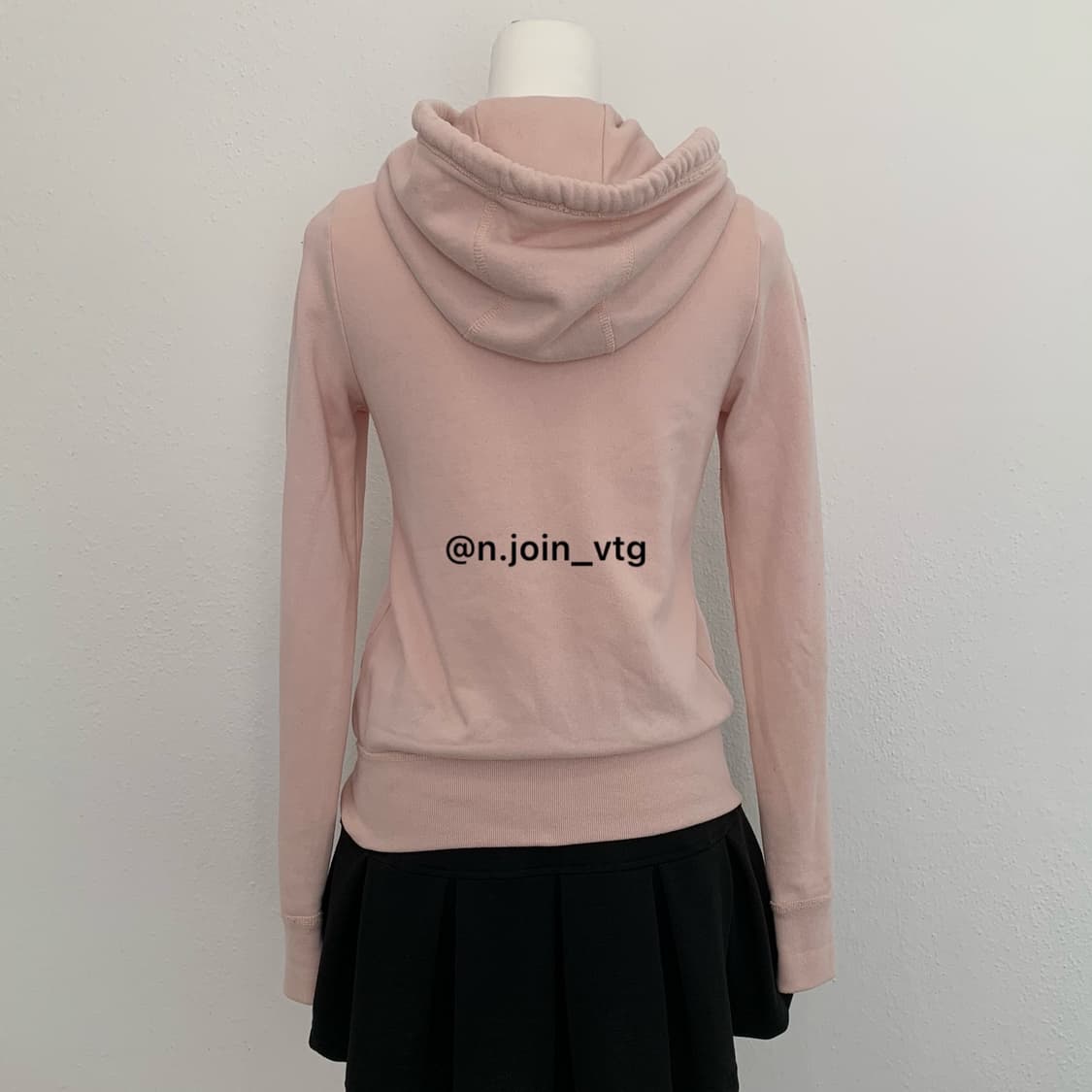 아베크롬비 딸기우유 핑크 후드집업 상품이미지3