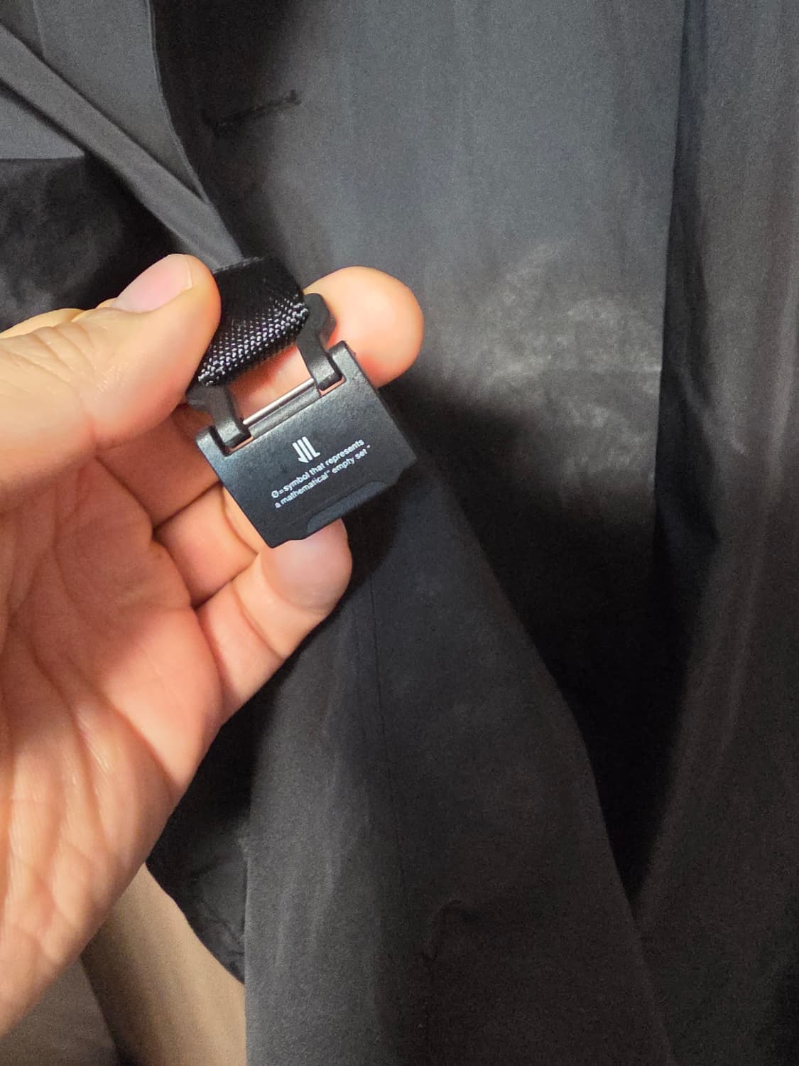 [희귀] 20SS 닐리스(NILoS) 다크 리좀 테크웨어 버클 셔츠 상품이미지10