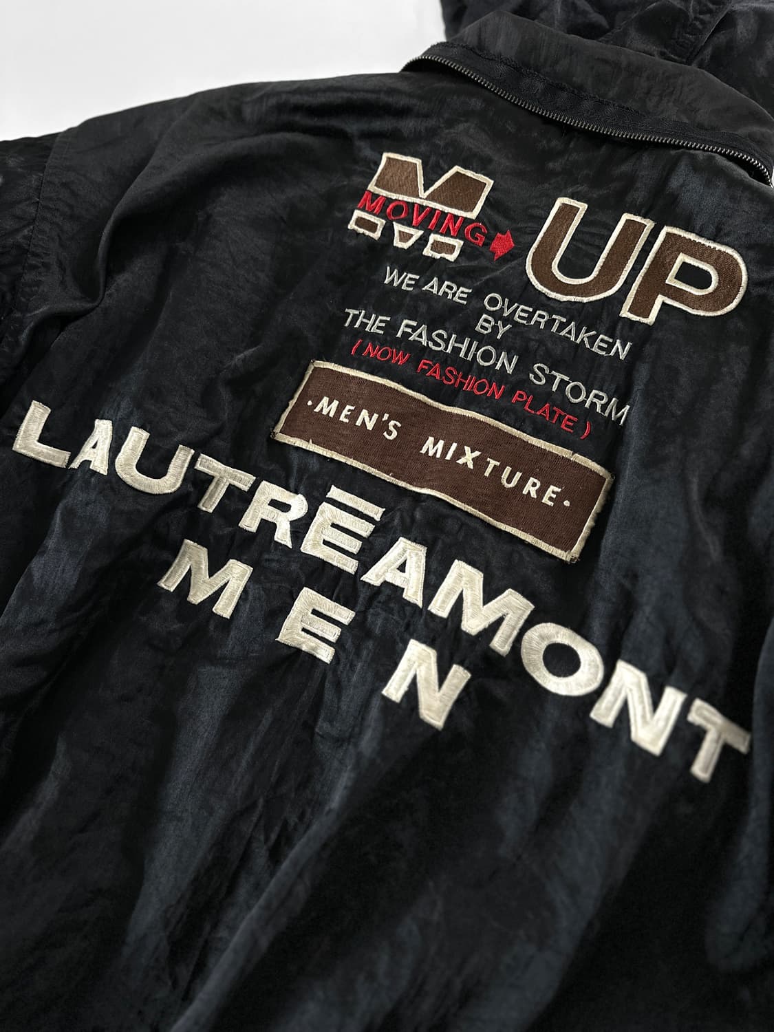 90s 빈티지 Lautreamont men 리버시블 봄버 자켓 상품이미지7