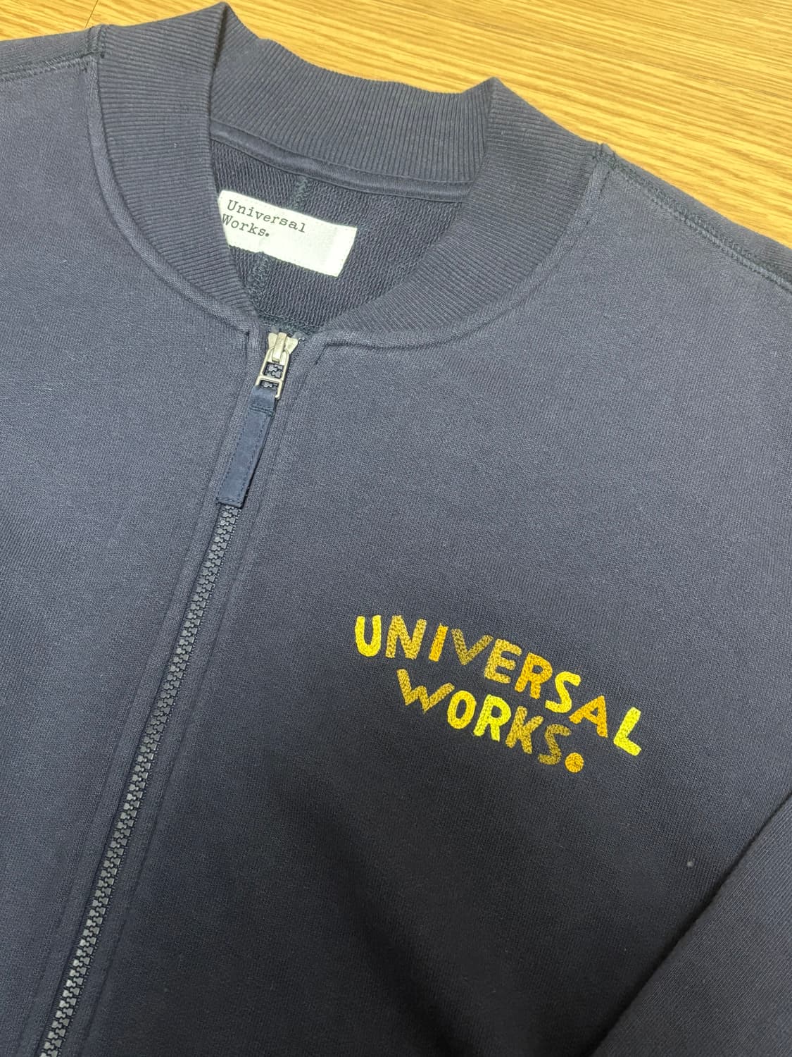 유니버셜웍스 코튼 ma-1 네이비 자켓 L 상품이미지2