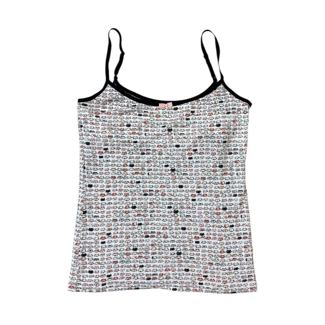 TSUMORI CHISATO CAT PRINT RIBBON  CAMI 상품이미지1