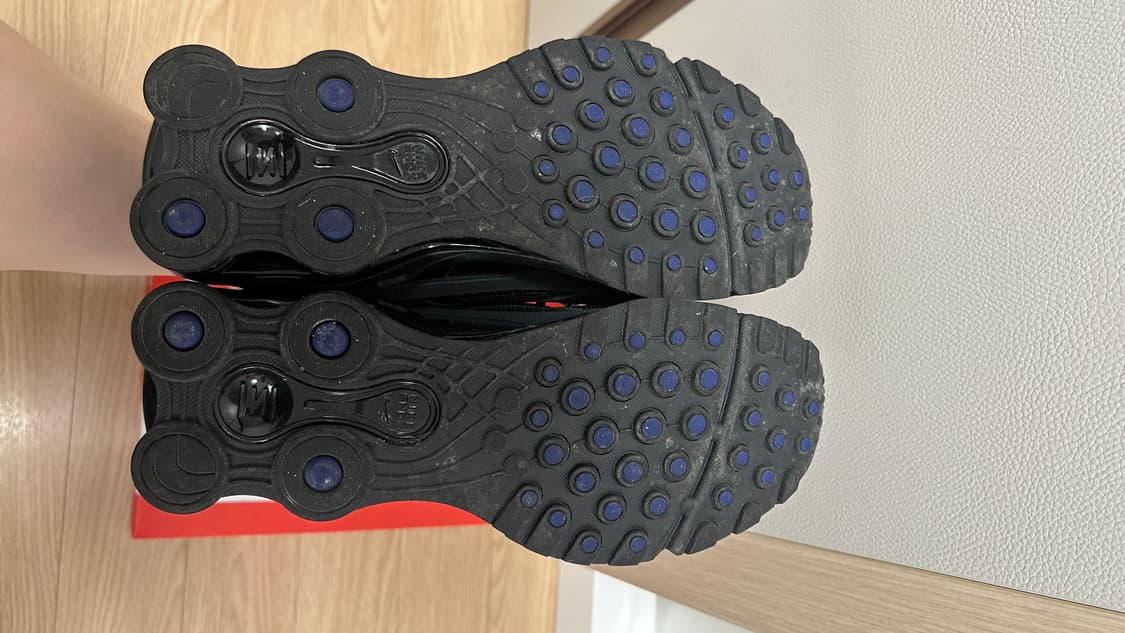 [280] 나이키 샥스 라이드2 블랙 딥 로얄 블루 상품이미지6