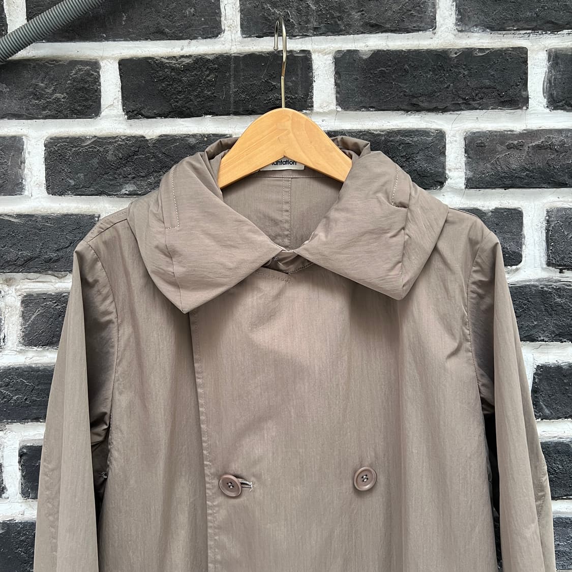 이세이미야케 플랜테이션 트렌치코트 상품이미지2