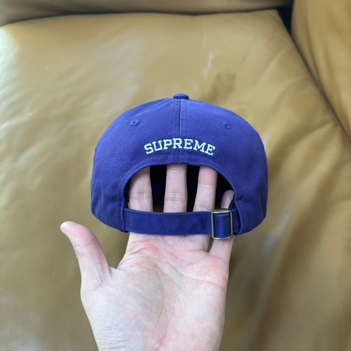 슈프림 6패널 볼캡 모자 멀티 컬러 로고 퍼플 상품이미지7