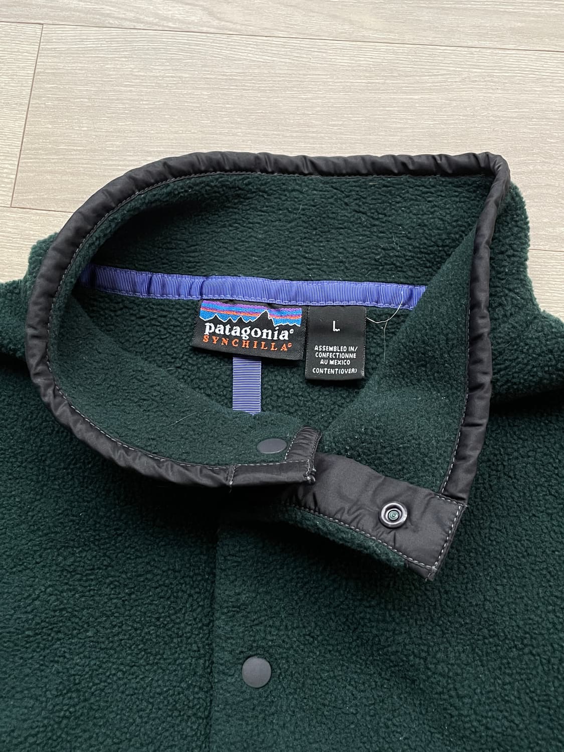 90s 파타고니아 신칠라 그린 퍼플 블랙 patagonia 상품이미지3