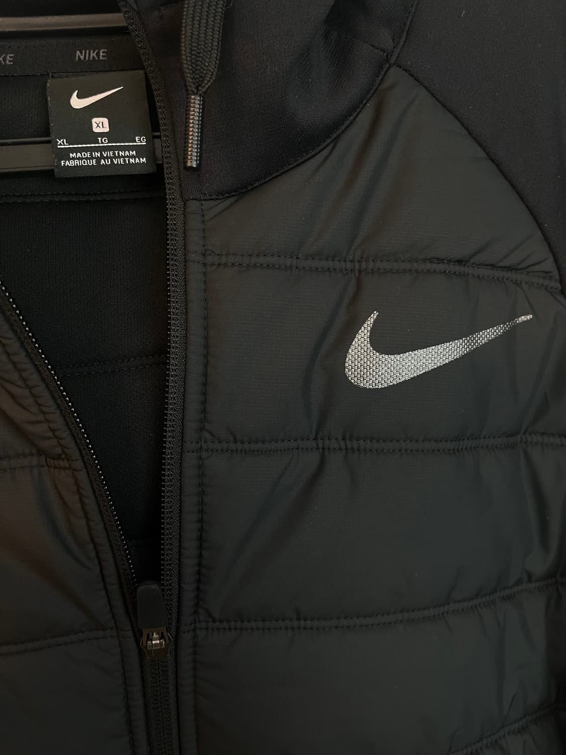 [XL] 나이키 스우시 에어 경량 후드집업 블랙 상품이미지5