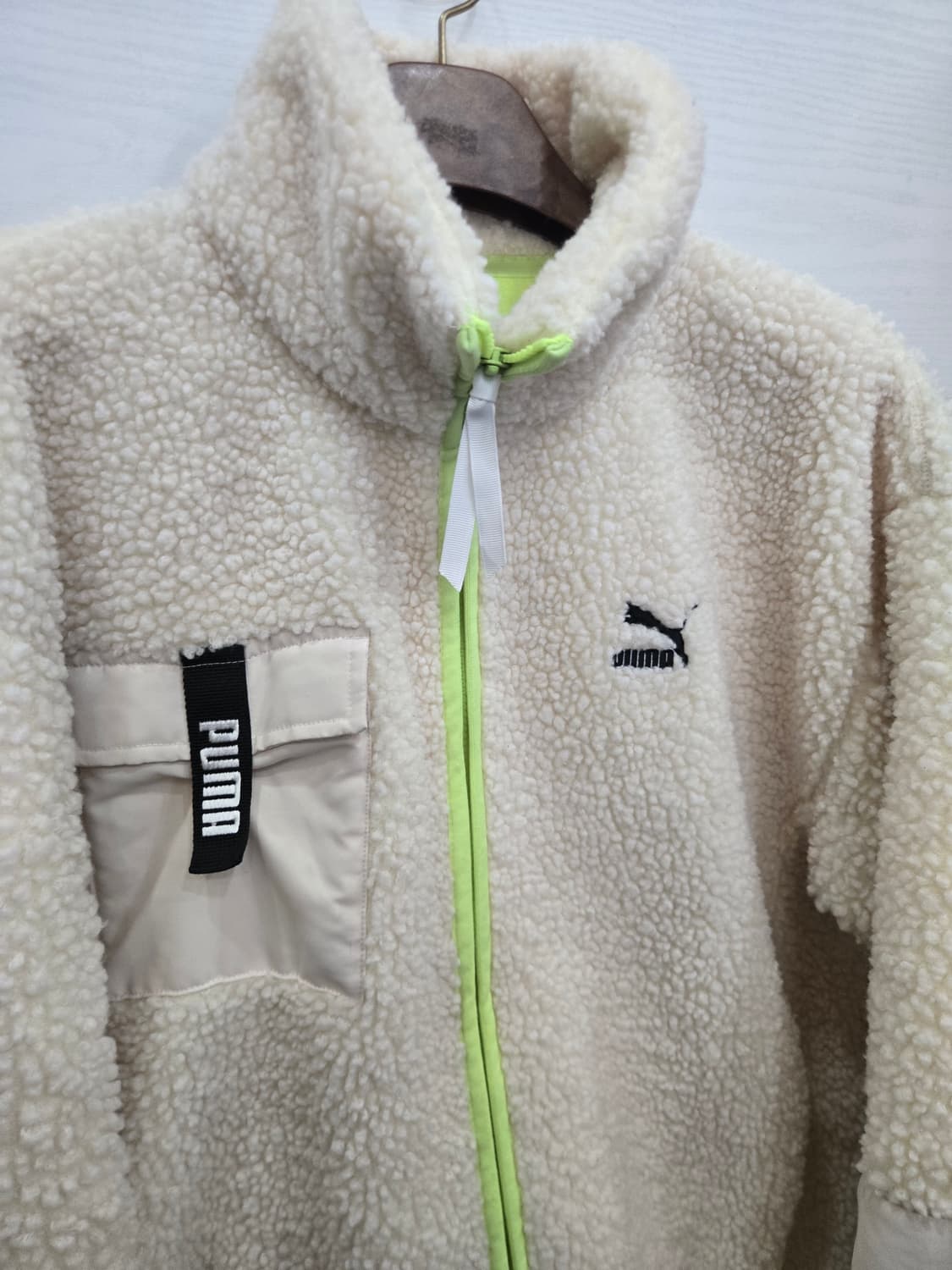 100,L)) PUMA 푸마 양털 점퍼! 옷 디자인 이쁘고 컨디션 굿! 상품이미지2