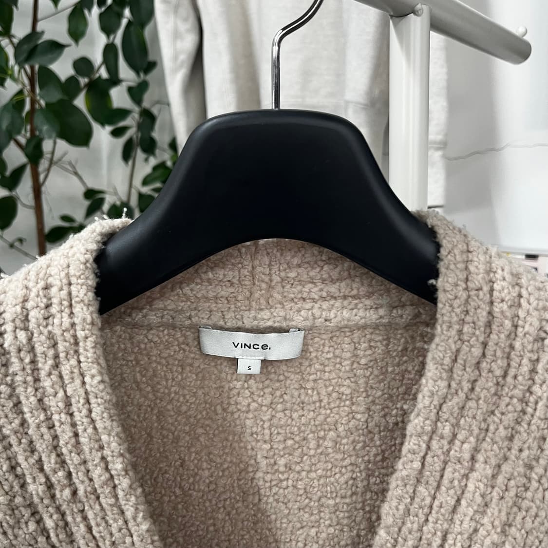 빈스 울 가디건 S 상품이미지3